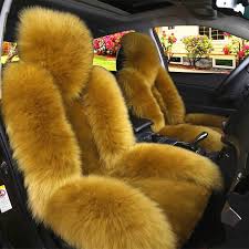 Tengrui Car Sheepskin Seat Covers For Renault Captur Clio 4 Duster Laguna 2 Logan Megane 2 Scenic 2 Scenic 3 He Carseat Cover Car Seats Leather Car Seat Covers
