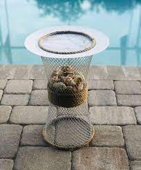 Diy Dollar Store Side Table Idea Easy Home Decor Dollar Store Diy Dollar Stores Outdoor Side Table