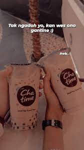 Chatime Ide Makanan Minuman Coklat Panas Makanan Penutup