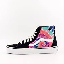 Vans Tie Dye Sk8 Hi W Vn0a38gevki Ycmc Com Vans Vans High Top Sneaker Vans Shoes