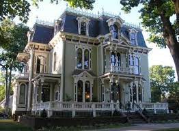 If they elect to remove the mansard, they're most likely going to find a bare stud wall inside that will require new sheathing, a vapor barrier, quite possible new insulation and then a new. Second Empire Empire House Second Empire House Victorian Style Homes