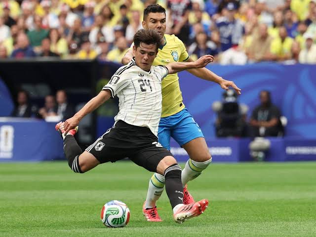 Who won the Brazil vs Japan round of 32 match? Score, highlights