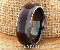 Ceramic Wedding Ring Black Ceramic Band Wood Ceramic Band Etsy Ceramic Wedding Ring Rings Mens Wedding Bands Mens Wedding Bands Black