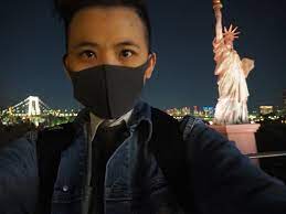 东京台场的自由女神像 超美的 一流 这夜晚冷冷哒 life thumbs up