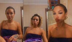 The rapper/singer has shared some stunning maternity photos on her instagram page, officially confirming the months of pregnancy rumors and speculations by fans. Danileigh Archives Ig Live S Tv