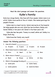 A) read the paragraphs and answer the questions they teach english in a school. English Grammar Worksheet For Class 3 Grade 3 Class 3 English Worksheets For Reading Writing Vocabulary Grammar Spellings And More Aligned With Ib Cbse Icse Common Core Ks1 Subscribe Www Grade1to6