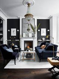 16 Black Living Room Ideas To Tempt You Over To The Dark Side Living Room Sets Furniture Modern Living Room Furniture Sets Living Room Grey