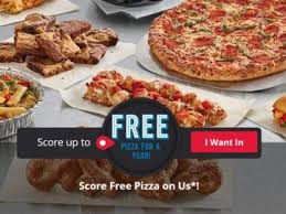Domino's pizza has been running a promotion where their user can get $ 100 voucher. Win Five 100 Domino S Gift Cards