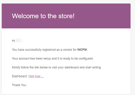 Only registered vendors are assured of receiving notifications of requests for proposals and invitations for bid. Vendor Registration Wcfm Documentation