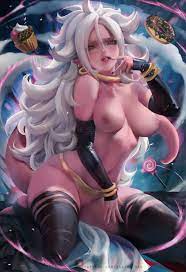 PAT RfЮ N СОМSAKI I HAN T  XW A J 1 V [ß* H  Anime :: Dragon Ball ::  Android 21 :: Anime Ero Oppai :: Anime Ero :: Sakimichan :: artist -  JoyReactor