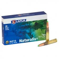 lapua 8x57 is naturalis 11 7g 180gr 20rounds luxguns com