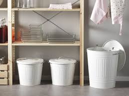 Knodd Ton Met Deksel Wit Ikea Ikea Witte Badkamer Wit