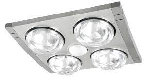 Tivoly 4 1 Light 3 In 1 Bathroom Mate In Brushed Chrome Bathroom Heater Bathroom Design Chrome