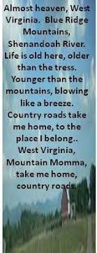 Pin On Country Roads Take Me Home
