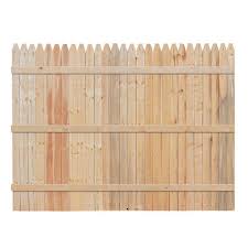 ✅ browse our daily deals for even more savings! 6 Ft H X 8 Ft W Spruce Pine Fir Stockade Fence Panel 8847 The Home Depot