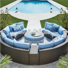 Sigma Bamboo Outdoor Furniture Wicker Patio Sets Semi Circle Sofa Buy Bamboo Outdoor Furniture Wicker Pa Backyard Pool Designs Patio Design Small Pool Design