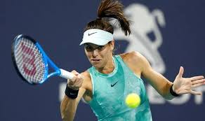 Get the latest player stats on ajla tomljanovic including her videos, highlights, and more at the official women's tennis association website. Nick Kyrgios Girlfriend Is Kyrgios Girlfriend Ajla Tomljanovic On Court As He Loses It Tennis Sport Express Co Uk