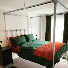 Bondage Four Poster Bed Frame Steel Scaffolding Frame for - Etsy