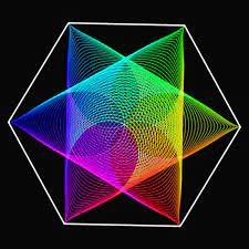 Find funny gifs, cute gifs, reaction gifs and more. Rgb Hexagon Optical Illusions Art Illusion Art Optical Illusion Gif
