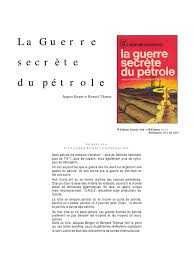 Postulacion ife / bono ife ampliado revisa quienes. La Guerre Secrete Du Petrole Jacques Bergie Industrie Petroliere Petrole