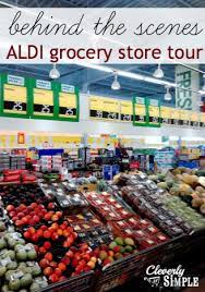 Behind The Scenes Tour Of Aldi Grocery Stores What S Up With The Quarter Cleverly Simple Aldi Grocery Store Aldi Grocery