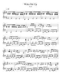 Free digital sheet music preview. Wake Me Up Avicii Tribute Sheet Music For Piano Solo Musescore Com