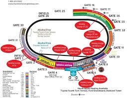 charlotte motor speedway makes stands smoke free racing