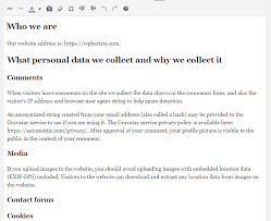 See full list on freeprivacypolicy.com The Complete Template For A Blogger S Privacy Policy Wpbarista Blogging News For Wordpress Users