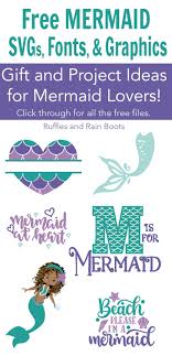 Free Mermaid Svgs Fonts And Graphics For Crafts And Gifts Mermaid Diy Mermaid Svg Cricut