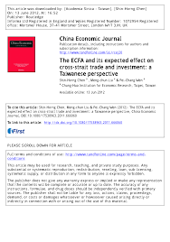 She tries to get him back in under 7days in a boy's body. Pdf The Ecfa And Its Expected Effect On Cross Strait Trade And Investment A Taiwanese Perspective