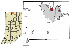 Notre Dame Indiana Map Notre Dame, Indiana (Cdp) - Wikipedia