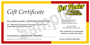 We did not find results for: Coaching Gift Certificates Wenzel Coaching
