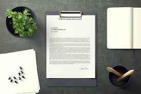 Its modern and classy look will present your work with elegance they deserve. 35 Clean Letterhead Mockups To Enhance Brand Identity Decolore Net