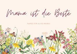 Liebe mama, hab heute einen außergewöhnlich schönen tag und lass dich verwöhnen. 7 Karten Zum Ausdrucken Fur Deine Gluckwunsche Zum Muttertag
