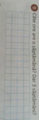 Secunde, ore, zile, săptămâni, luni, ani. Cate Ore Are O Saptamana Dar 3 Saptamani Brainly Ro