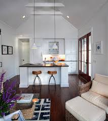 Small modern open concept kitchen living room. 75 Beautiful Small Open Concept Kitchen Pictures Ideas July 2021 Houzz
