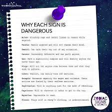 Why Each Signs Dangerous Zodiac Signs Aquarius Zodiac Sign Libra Zodiac Signs Astrology