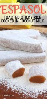 Espasol Recipe Recipe Vegan Recipes Easy Filipino Recipes Recipe For Mom