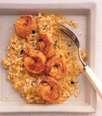 Fried Cornmeal Shrimp With Butternut Squash Risotto Recipe Butternut Squash Risotto Winter Squash Recipes Risotto Recipes