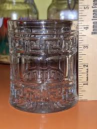 HEISEY GLASS/CRYSTAL GREEK Key Design Clear Bowl Nice $35.00