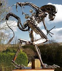 Alien Weldart By Sutclif5 Westcoweld Ukwelding Welding Sculpture Metal Metalart Art Metalsculpture Scrap Metal Art Metal Projects Metal Sculpture