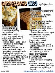 Cara buat topping cream cheese >> satukan semua bahan2 dan putar sampai resepi kek carrot sedap ni tak akan mengecewakan. Resepi Kek Carrot Dengan Cream Cheese