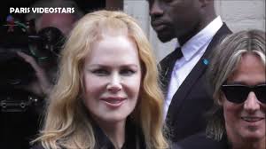 Nicole Kidman with Keith Urban @ Paris 6 july 2022 Fashion Week show  Balenciaga Couture