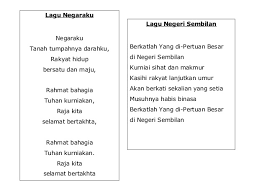 Rahmat bahagia, tuhan kurniakan, raja kita, selamat bertakhta! Lirik Lagu Negaraku