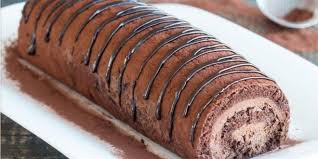 La Meilleure Recette De Buche Au Chocolat Delices De Cuisine Roules Suisses Thermomix Recette Recette Buche Chocolat