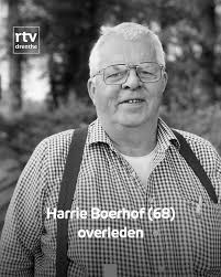 Harrie Boerhof uit Dwingeloo is op 68-jarige leeftijd overleden. Hij  overleed eerder deze week onverwachts. Boerhof was een bekend gezicht in de  gemeente Westerveld. In 1978 begon hij met zijn hoveniersbedrijf in