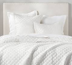 Maybe you would like to learn more about one of these? Belgian Flax Linen Diamond Quilt Sham White Pottery Barn Pottery Barn Bedding Quilted Sham Sham Bedding