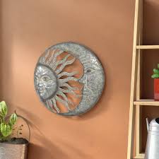 The subjects of endless fascination, folklore and fairy tales, the bright sun and the mysterious moon are colorfully depicted in our striking sun and moon wall sculpture. Sun And Moon Wall Decor Visualhunt