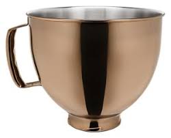 Check spelling or type a new query. Radiant Copper 5 Quart Tilt Head Metallic Finish Stainless Steel Bowl Ksm5ssbrc Kitchenaid