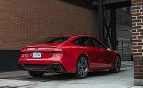 For 2022, audi further promotes the rs7's sporty status with a new rs design package that adds unique floor mats, black seatbelts with a red or gray border, and more microsuede surfaces throughout the. 2022 Audi Rs7 Review Pricing And Specs